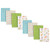 Luvable Friends Cotton Poly Flannel Burp Cloths Multipack, Abc 8-Pack