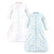 Hudson Baby Cotton Long-Sleeve Wearable Sleeping Bag, Sack, Blanket, Mixed Daisy Long Sleeve