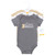 Hudson Baby Cotton Bodysuits, Love Snuggles Bear