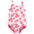 Hudson Baby Baby and Toddler Swimsuit, Pink Roses 1