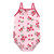 Hudson Baby Baby and Toddler Swimsuit, Pink Strawberry