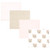 Hudson Baby Cotton Flannel Receiving Blankets, Pink Taupe Bear