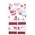 Hudson Baby Cotton Poly Flannel Receiving Blankets Bundle, Sweet Roses