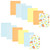 Hudson Baby Cotton Flannel Burp Cloths Bundle, Citrus Mint