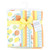 Hudson Baby Cotton Flannel Burp Cloths Bundle, Citrus Mint