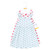 Hudson Baby Cotton Dresses, Cloudy Rainbow
