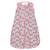 Hudson Baby Cotton Long-Sleeve Wearable Sleeping Bag, Sack, Blanket, Pink Blue Pretty Floral Sleeveless