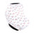 Hudson Baby Multi-use Car Seat Canopy, Modern Rainbow