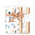 Hudson Baby Cotton Flannel Burp Cloths Bundle, Fun Desert