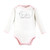Touched By Nature Organic Cotton Long-Sleeve Bodysuits, Pink Peanut