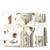 Hudson Baby Cotton Flannel Burp Cloths, Wilderness 10 Pack