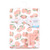 Hudson Baby Plush Blanket with Furry Binding and Back, Peach
