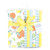 Hudson Baby Cotton Flannel Burp Cloths, Citrus Mint 7 Pack