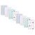 Hudson Baby Cotton Poly Flannel Burp Cloths Multipack, Teepee 8-Pack