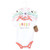 Touched By Nature Organic Cotton Bodysuits, Popsicle