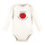 Touched By Nature Organic Cotton Long-Sleeve Bodysuits, Happy Veggies