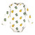 Touched By Nature Organic Cotton Long-Sleeve Bodysuits, Fruits And Veggies