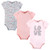 Hudson Baby Cotton Bodysuits, Love Floral