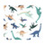 Hudson Baby Cotton Flannel Receiving Blankets Bundle, Dino Friends