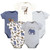 Touched By Nature Organic Cotton Bodysuits, Classic Safari