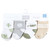 Hudson Baby Cotton Rich Newborn and Terry Socks, Little Lizard