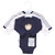 Luvable Friends Preemie Long Sleeve Bodysuits 3pk - Baseball, Baseball