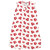 Hudson Baby Cotton Sleeveless Wearable Sleeping Bag, Sack, Blanket, Red Rose