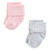 Hudson Baby Cotton Rich Newborn and Terry Socks, Mauve Neutral