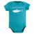 Touched By Nature Organic Cotton Bodysuits, Mystic Sea