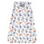 Hudson Baby Plush Faux Fur Sleeping Bag, Wearable Blanket, Zoo Animals