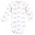 Luvable Friends Preemie Long Sleeve Bodysuits 3pk - Girl Cloud, Girl Cloud