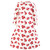 Hudson Baby Long Sleeve Cotton Jersey Sleeping Bag, Red Rose