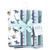 Hudson Baby Cotton Flannel Burp Cloths Bundle, Dino Friends