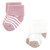 Hudson Baby Cotton Rich Newborn and Terry Socks, Girl Confetti Colors