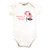 Touched By Nature Organic Cotton Bodysuits, Bubblegum Floral