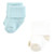 Hudson Baby Cotton Rich Newborn and Terry Socks, Girl Soft Asst Colors
