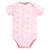 Touched By Nature Organic Cotton Bodysuits, Pink Peanut
