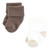 Hudson Baby Cotton Rich Newborn and Terry Socks, Neutral Heel Toe