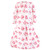 Hudson Baby Long Sleeve Cotton Jersey Sleeping Bag, Blush Rose