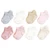 Touched By Nature Organic Cotton Socks with Non-Skid Gripper for Fall Resistance, Soft Pink Neutral
