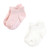 Touched By Nature Organic Cotton Socks with Non-Skid Gripper for Fall Resistance, Soft Pink Neutral