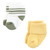Hudson Baby Cotton Rich Newborn and Terry Socks, Sports Stripes