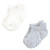 Touched By Nature Organic Cotton Socks with Non-Skid Gripper for Fall Resistance, Blue Neutral