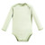 Touched By Nature Organic Cotton Long-Sleeve Bodysuits, Peas And Thank You