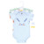 Hudson Baby Cotton Bodysuits, Egg Hunt