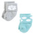 Hudson Baby Cotton Rich Newborn and Terry Socks, Sunshine And Clouds