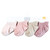 Hudson Baby Non-Skid No-Show Socks, Mauve Neutral