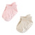 Hudson Baby Non-Skid No-Show Socks, Mauve Neutral