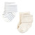 Touched By Nature Organic Cotton Socks, Soft Pink Dot Stripe