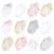 Hudson Baby Non-Skid No-Show Socks, Soft Pink Dot Stripe